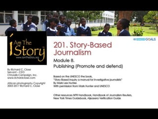 201 Journalism Module 8 Publishing 