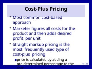 Pricing Examples Using Per 201 Marketing Management Unit 2.2 Setting PRICE .ppt.pptx