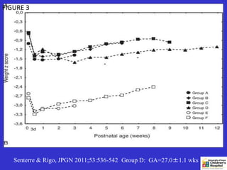FIGURE 3




   Senterre & Rigo, JPGN 2011;53:536-542 Group D: GA=27.0±1.1 wks   2
 