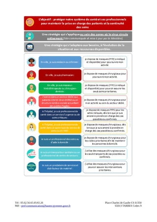 Tèl : 05.62.56.65.05/65.26 Place Charles de Gaulle CS 61350
Mèl : pref-communication@hautes-pyrenees.gouv.fr 65013 TARBES Cedex 9
 