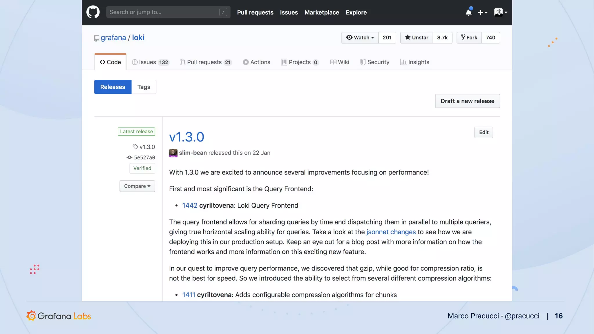 Marco Pracucci - @pracucci | 16
 