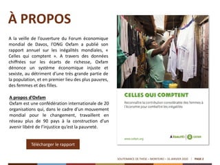 PAGE 2SOUTENANCE DE THESE – MONTEIRO – 16 JANVIER 2020
À PROPOS
Télécharger le rapport
A la veille de l’ouverture du Forum...