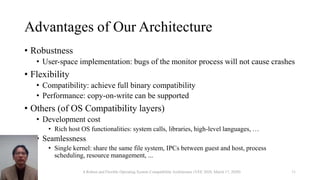 A Robust and Flexible Operating System Compatibility Architecture | PPTX