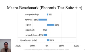 A Robust and Flexible Operating System Compatibility Architecture | PPTX