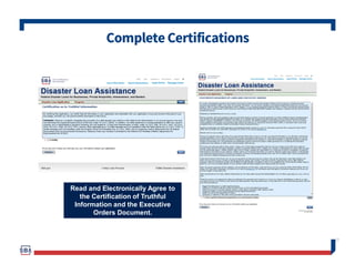 StartApplication– Form5
26
This business type for
this example is an LLC.
This page provides
information on all the
filing...