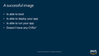 © 2020, Amazon Web Services, Inc. or its affiliates. All rights reserved.
A successfulimage
 