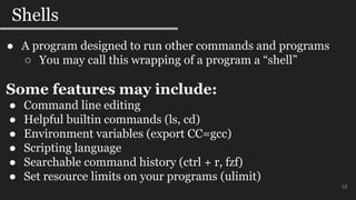 Terminals and Shells | PPTX | Operating Systems | Computer Software and ...