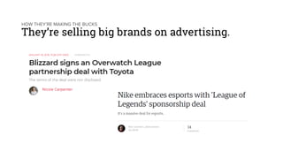 HOW THEY’RE MAKING THE BUCKS
They’re selling big brands on advertising.
 