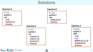 QX Simulator and quantum programming - 2020-04-28 | PDF