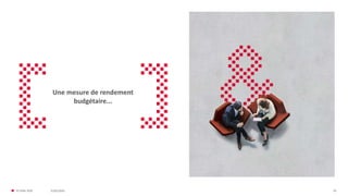 31/01/2020© FIDAL 2020 30
Une mesure de rendement
budgétaire...
 