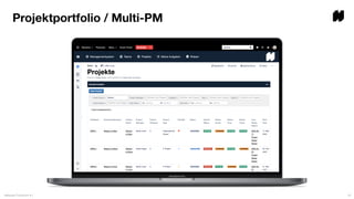 Projektportfolio / Multi-PM
Atlassian Frühstück #1 24
 