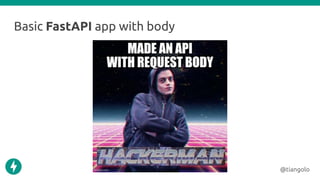 Fastapi Memes Serving ML easily with FastAPI - meme version | PDF