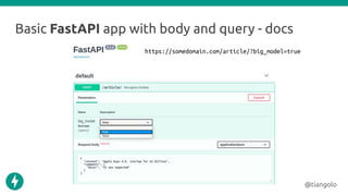 Serving ML easily with FastAPI - meme version | PDF
