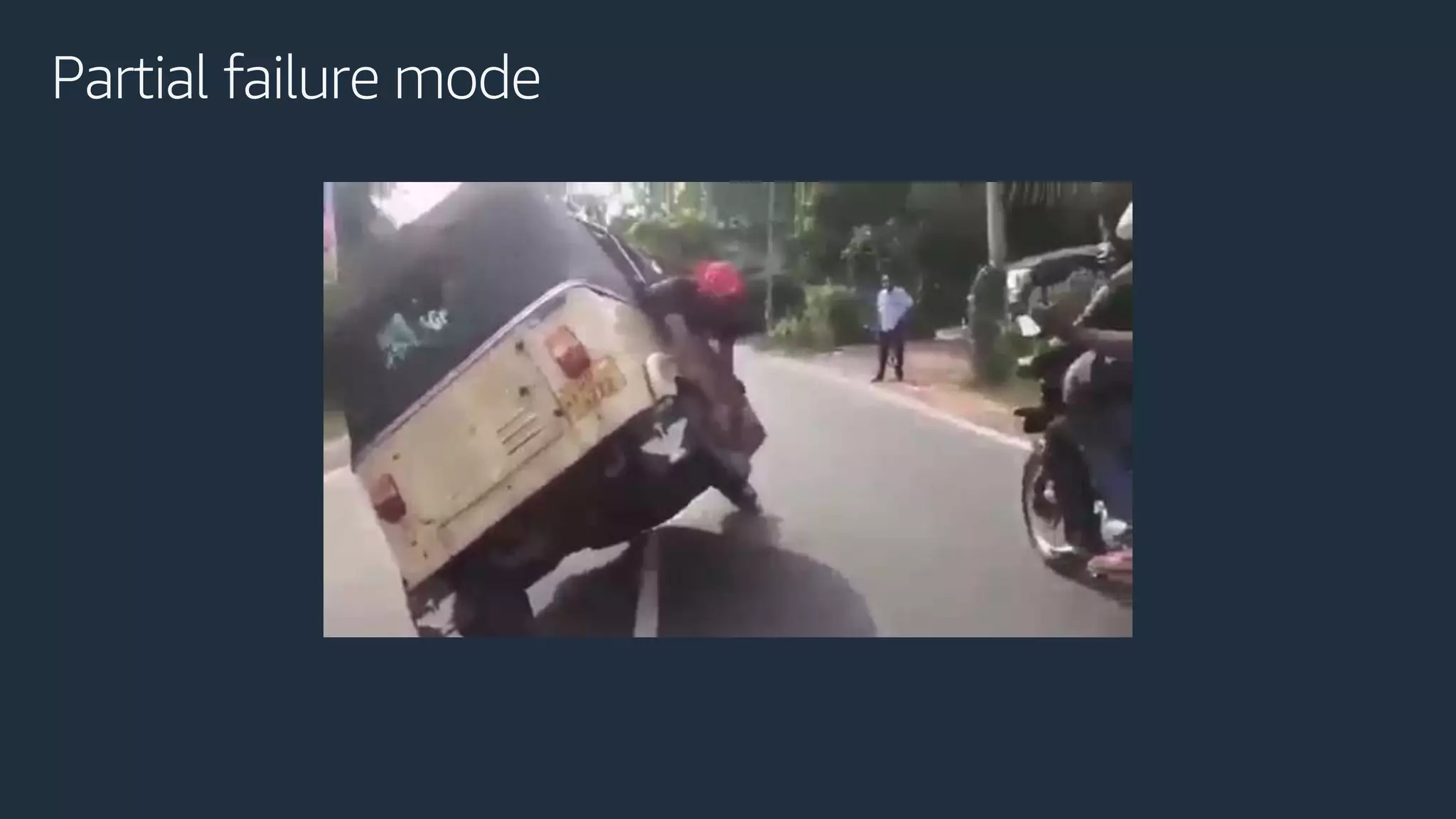 Partial failure mode
 