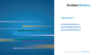 dan.altman@knobbe.com
vlad.teplitskiy@knobbe.com
marko.zoretic@knobbe.com
 