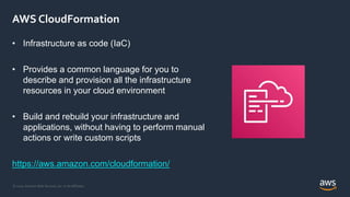 AWS SSA Webinar 28 - Getting Started with AWS - Infrastructure as Code ...