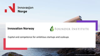 Under Restaurant / Foto: Inger Marie Grini, Bo Bedre Norge
Capital and competence for ambitious startups and scaleups
Innovation Norway
 
