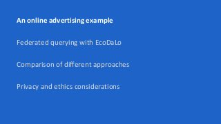 Federating advertisement targeting with Linked Data