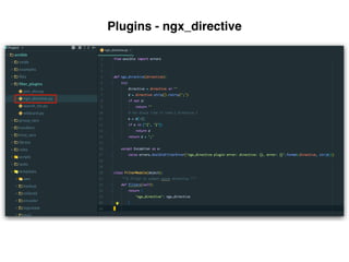 Plugins - ngx_directive
 
