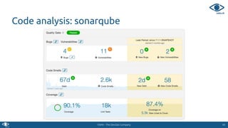 VSHN - The DevOps Company
Code analysis: sonarqube
1919
 