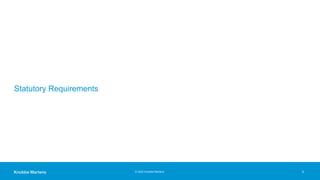 © 2020 Knobbe Martens
Statutory Requirements
3
 