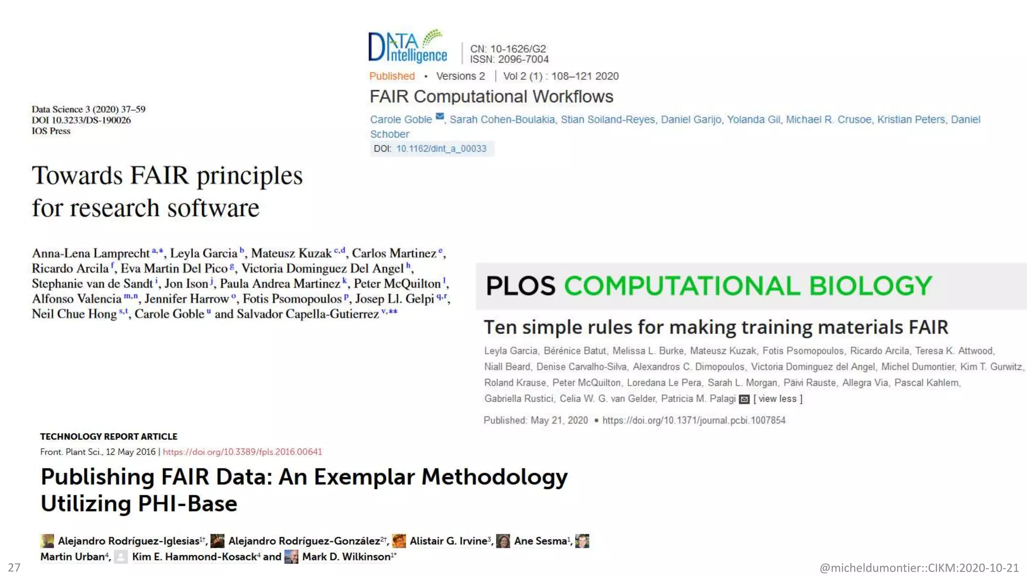 @micheldumontier::CIKM:2020-10-2127
 