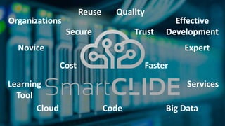 SmartCLIDE Project Pitch presentation