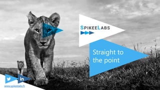 Straight to
the point
www.spikeelabs.fr
 