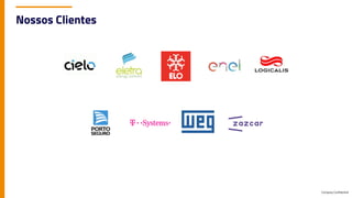 Company Confidential
Nossos Clientes
 