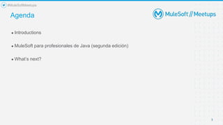 Meetup en español #6 - MuleSoft para profesionales de Java (segunda ...