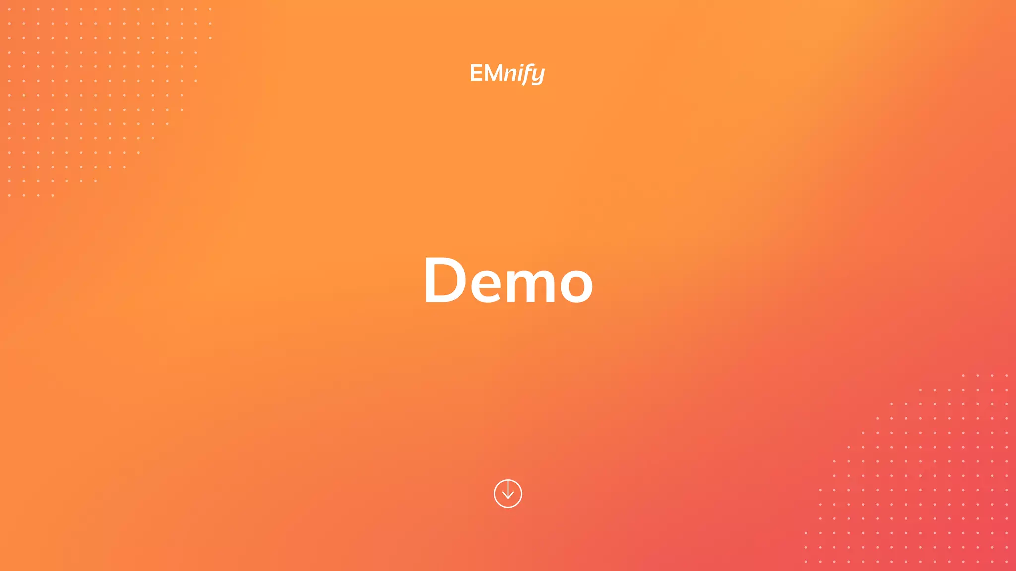 Demo
 
