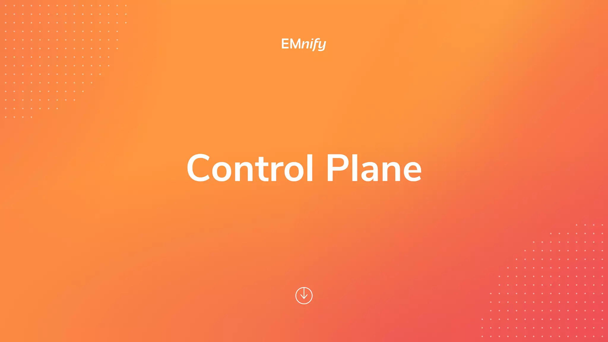 Control Plane
 