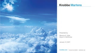 Knobbe Practice Webinar Series – Protecting User Interface Technologies