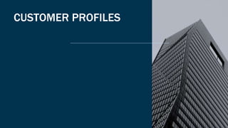 CUSTOMER PROFILES
 