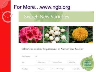 For More…www.ngb.org
 