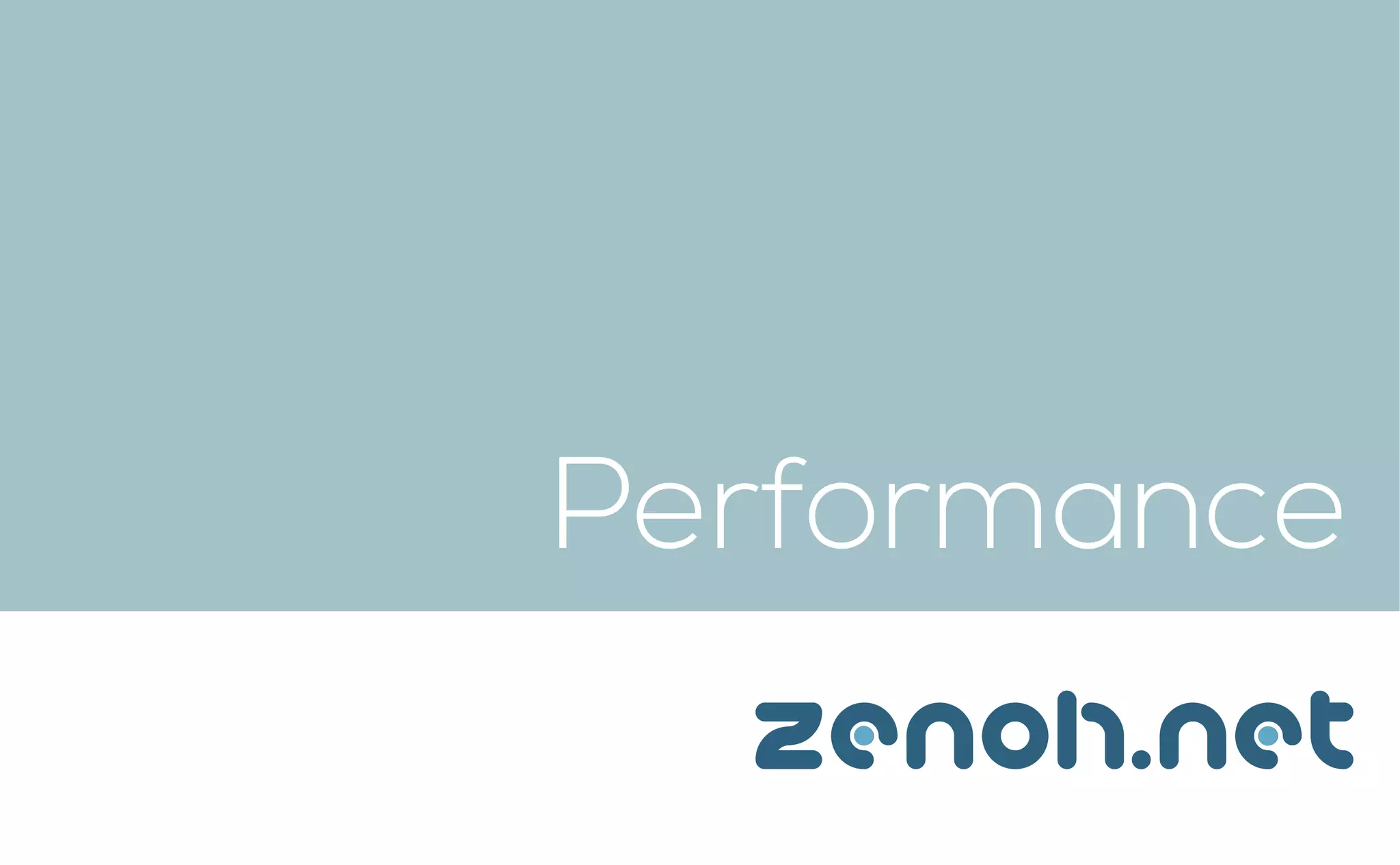 Performance
zenoh.net
 