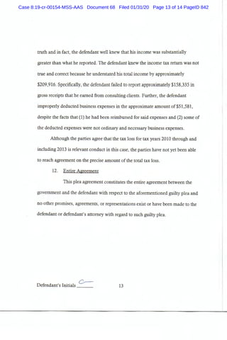 Case 8:19-cr-00154-MSS-AAS Document 68 Filed 01/31/20 Page 13 of 14 PageID 842
 