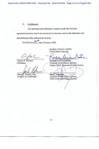 Case 8:19-cr-00154-MSS-AAS Document 68 Filed 01/31/20 Page 14 of 14 PageID 843
 