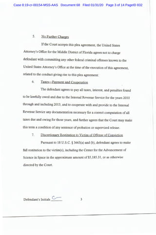 Case 8:19-cr-00154-MSS-AAS Document 68 Filed 01/31/20 Page 3 of 14 PageID 832
 