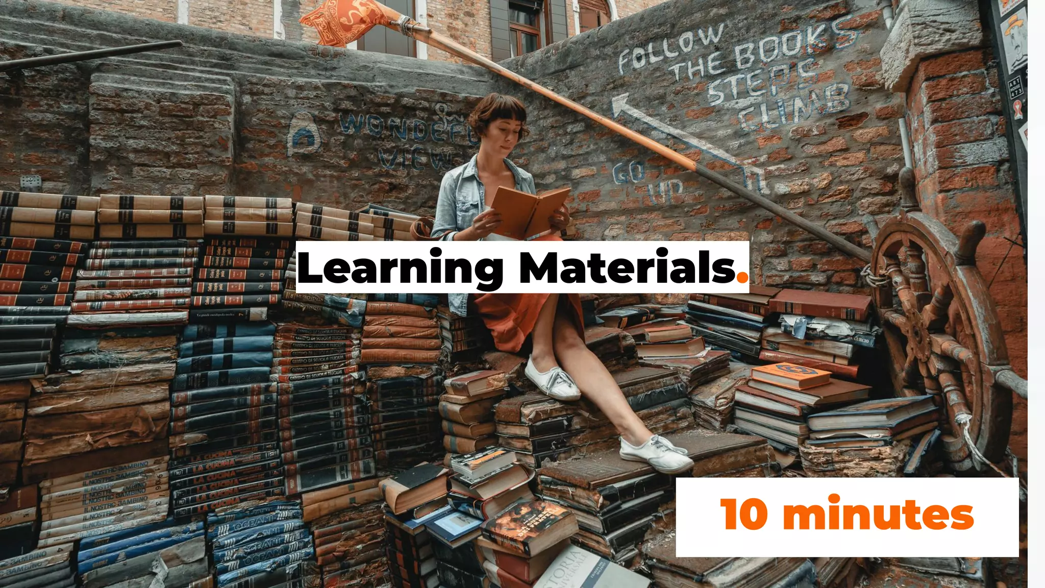 Learning Materials.
10 minutes
 