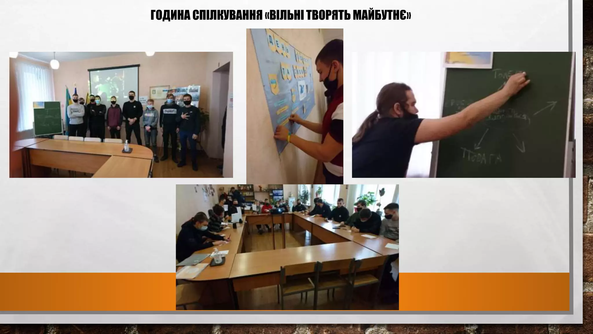 ГОДИНА СПІЛКУВАННЯ «ВІЛЬНІ ТВОРЯТЬ МАЙБУТНЄ»
 