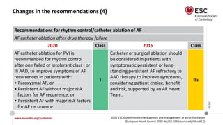Caep Afib Guidelines.pdf atrial fibrillation 2020 guidelines | PPTX