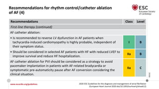 Caep Afib Guidelines.pdf atrial fibrillation 2020 guidelines | PPTX
