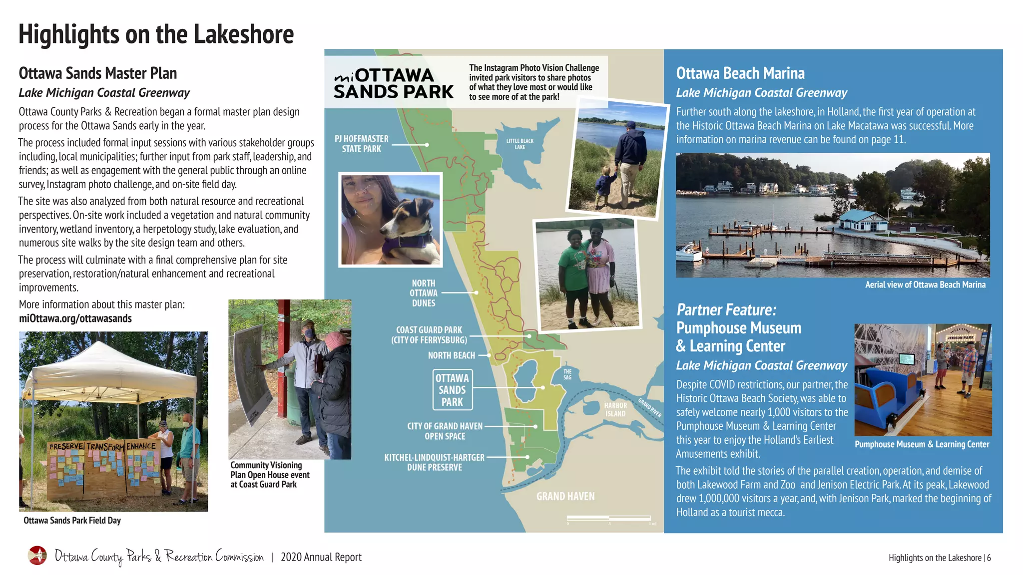 Ottawa County Parks 2020 Annual Report