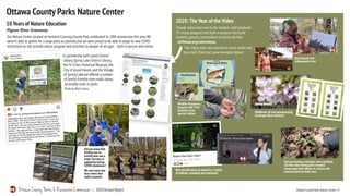 Ottawa County Parks 2020 Annual Report