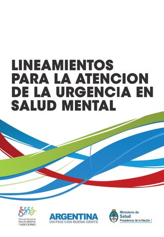 1
Dirección Nacional de Salud Mental y Adicciones
 