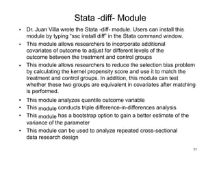 Diff In Diff Stata Difference-in-Difference-ddd analysis.pptx