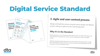 Digital Service Standard
 