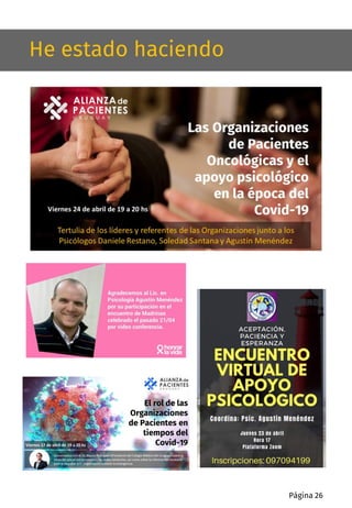 He estado haciendo
Página 26
 