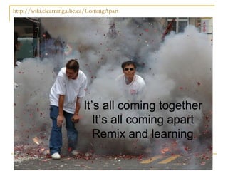 http://wiki.elearning.ubc.ca/ComingApart   
